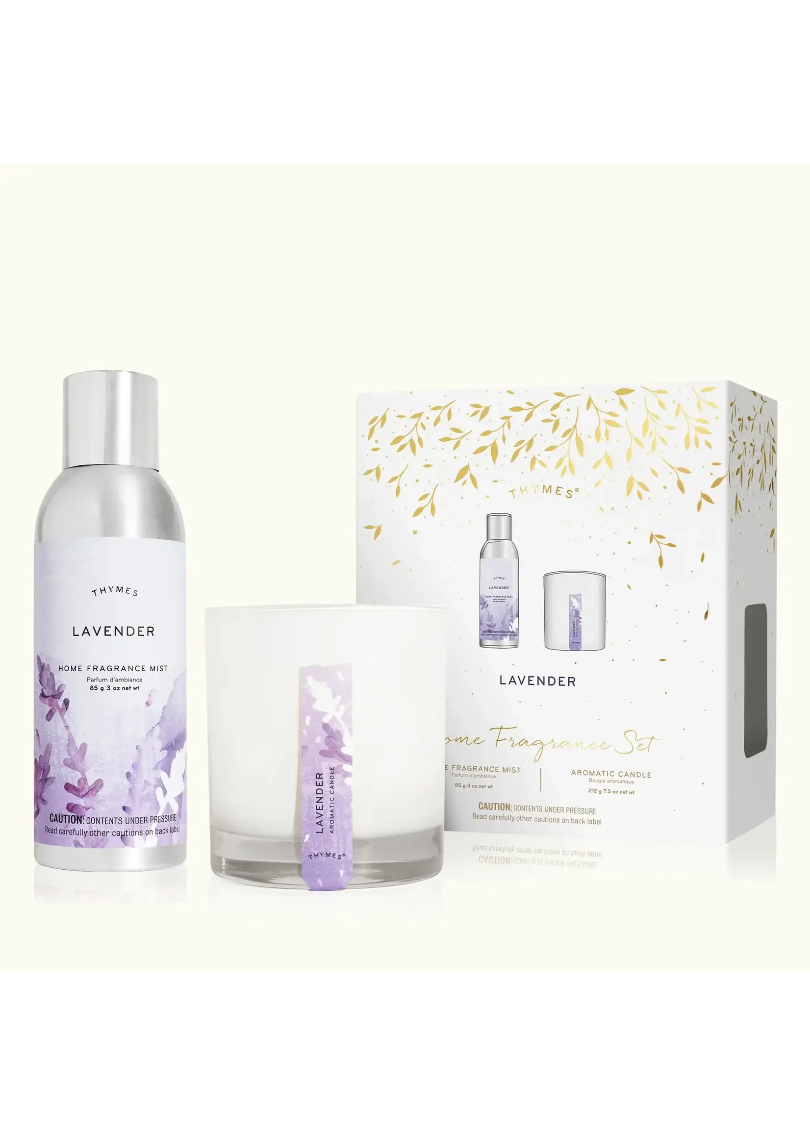 Thymes Lavender Home Fragrance Gift Set