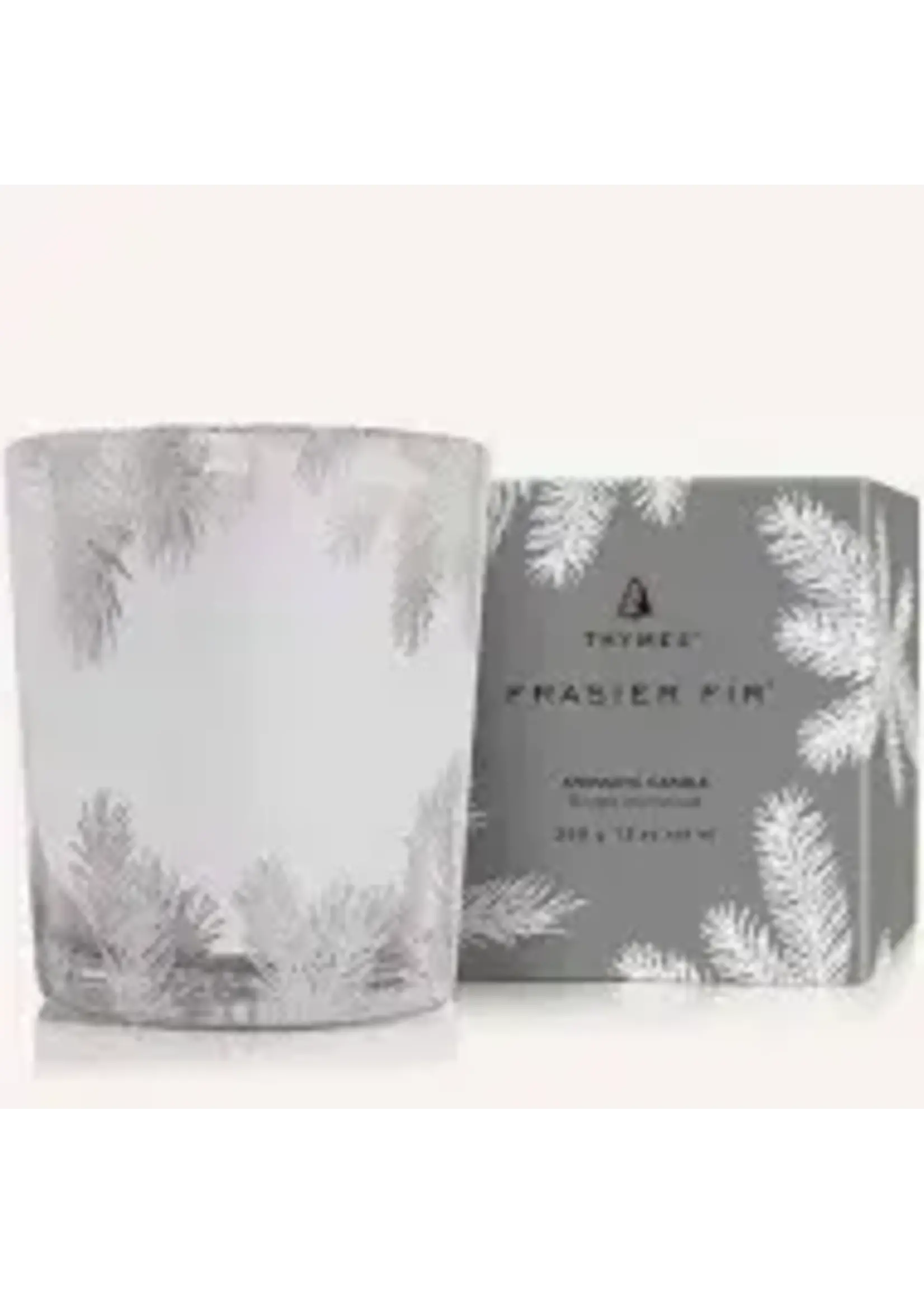 Frasier Fir Silver Statement Candle 13oz