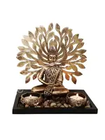 Tealight Holder Buddha with Tree of Life