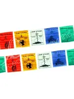 Prayer Flag Cotton Feng Shui Elements 84"L