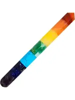 Massage Wand Chakra 6 Facets 6"