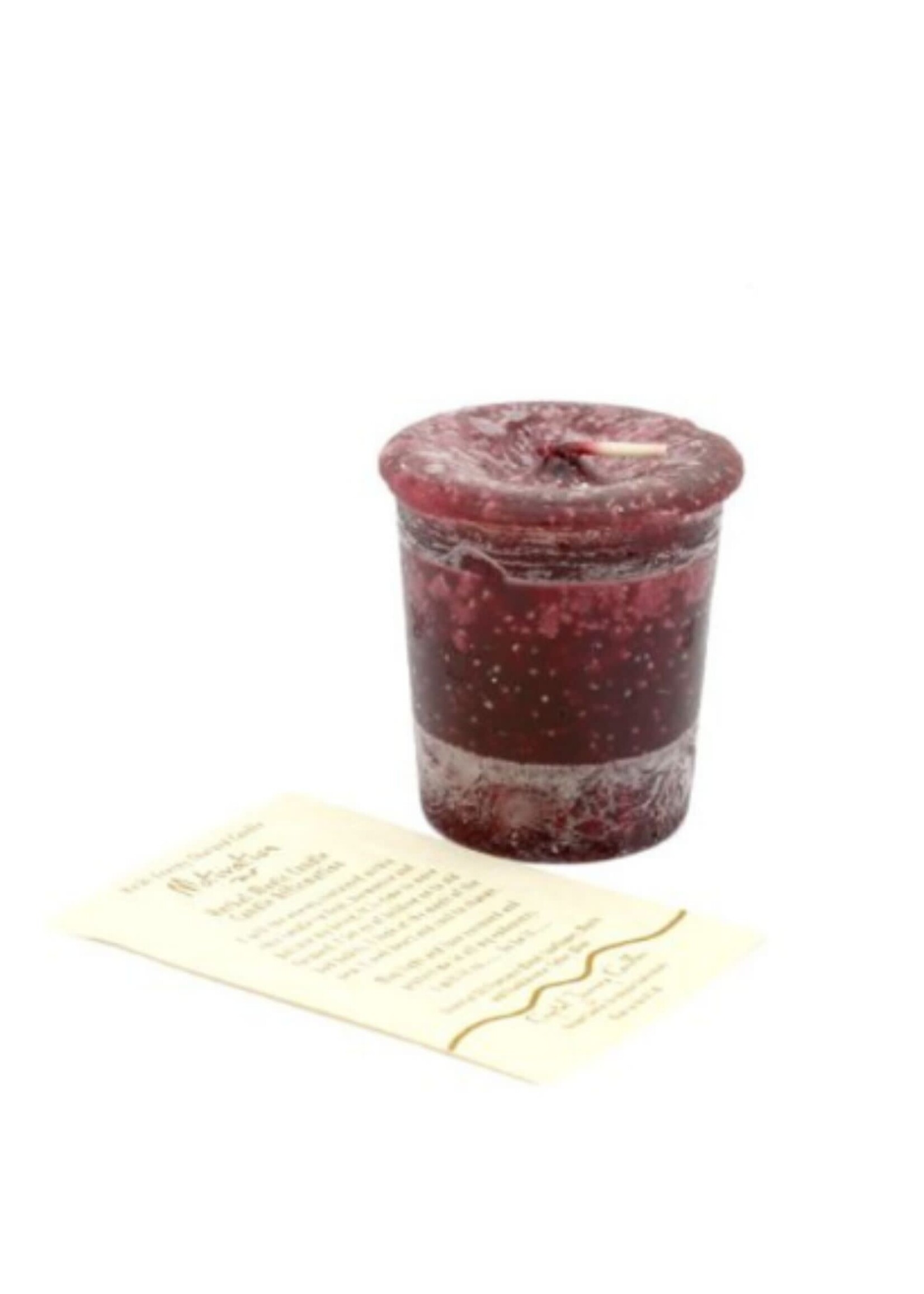 CJ Candle Votive Herbal Magic Motivation