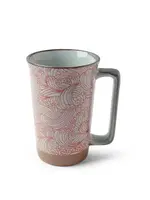 Mug Tall Wave Red 12 oz