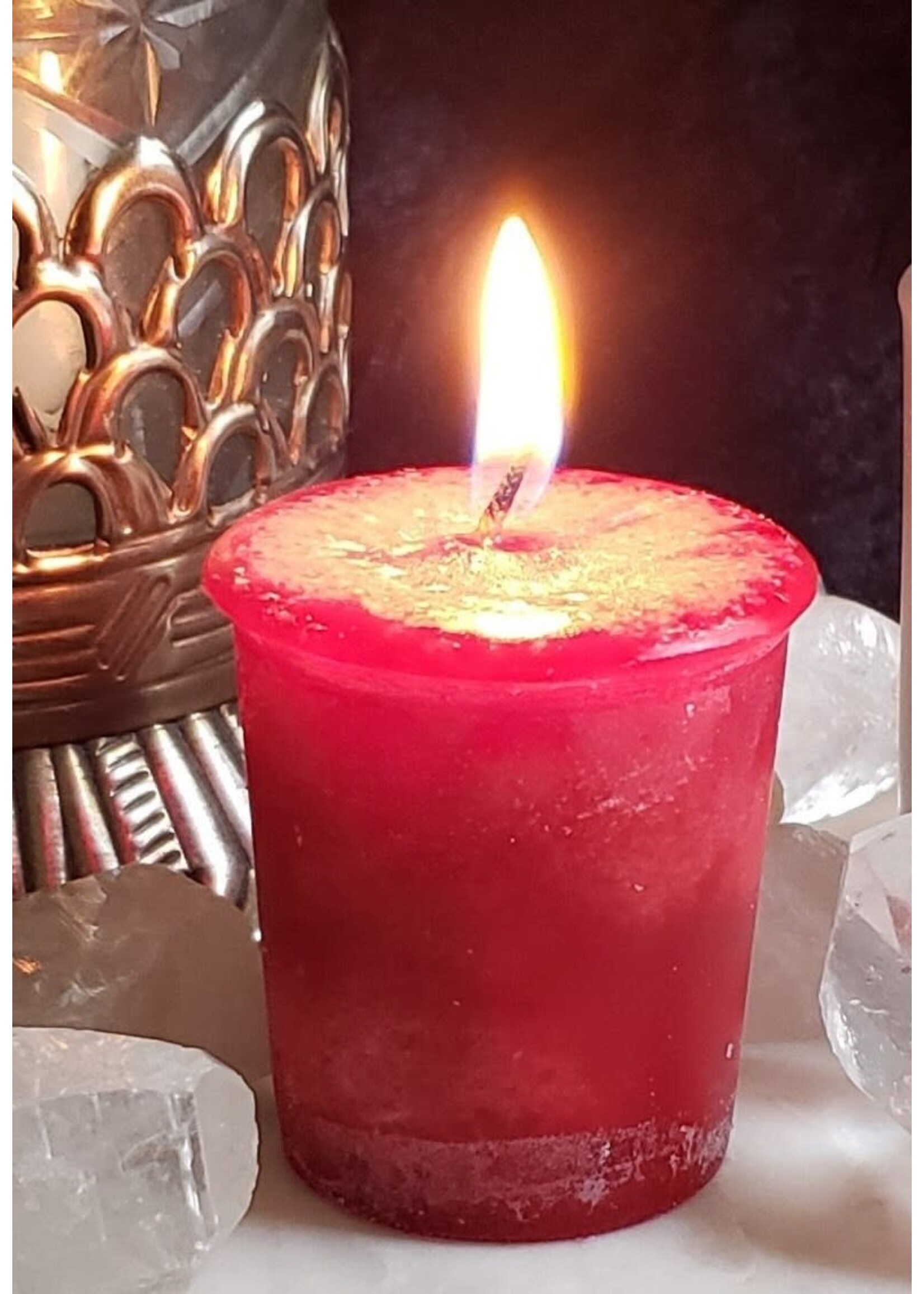 CJ Candle Votive Dragons Blood