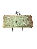 Green Rectangle Plate