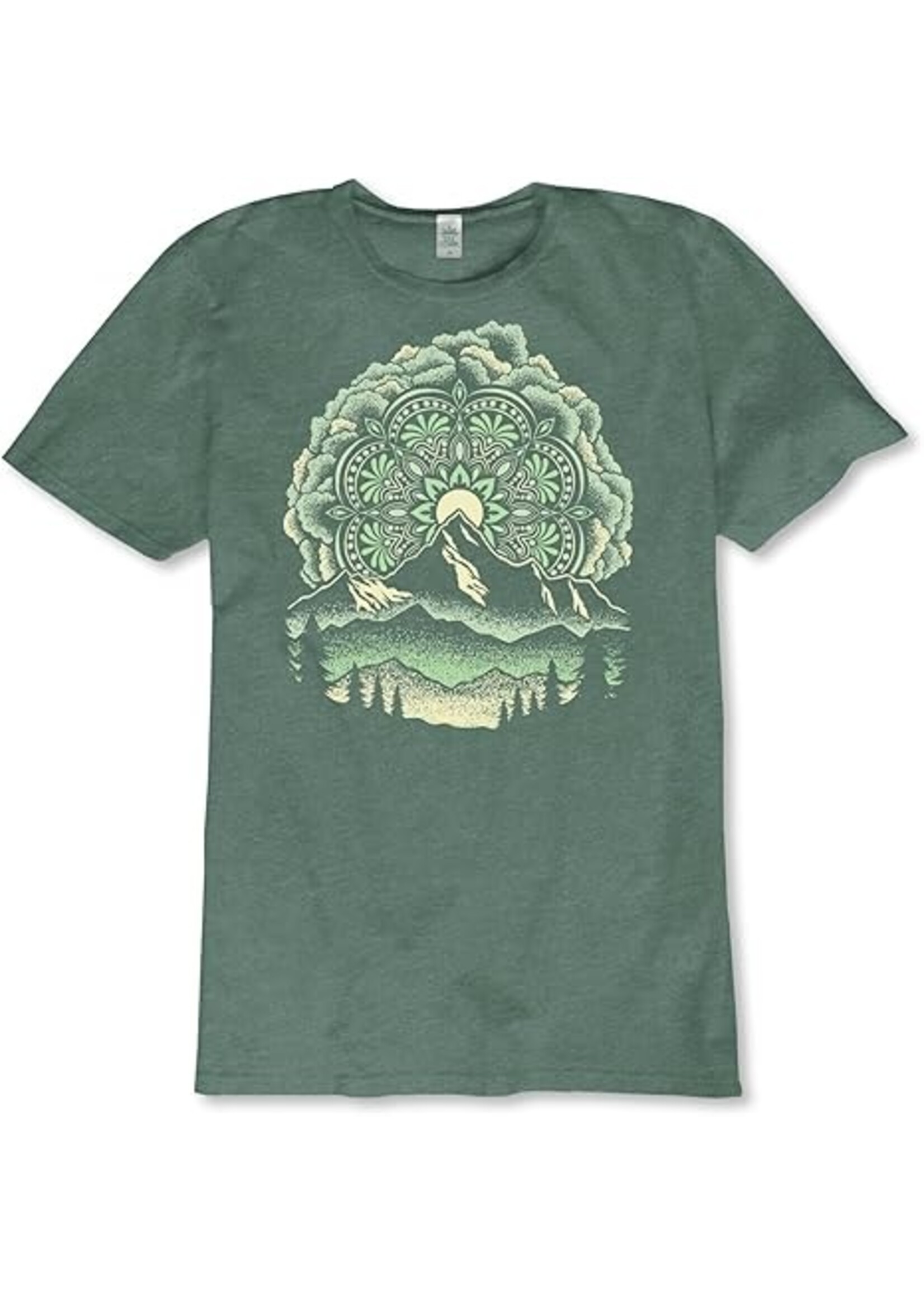 Summit Solstice Mandala Recycled T-Shirt Small