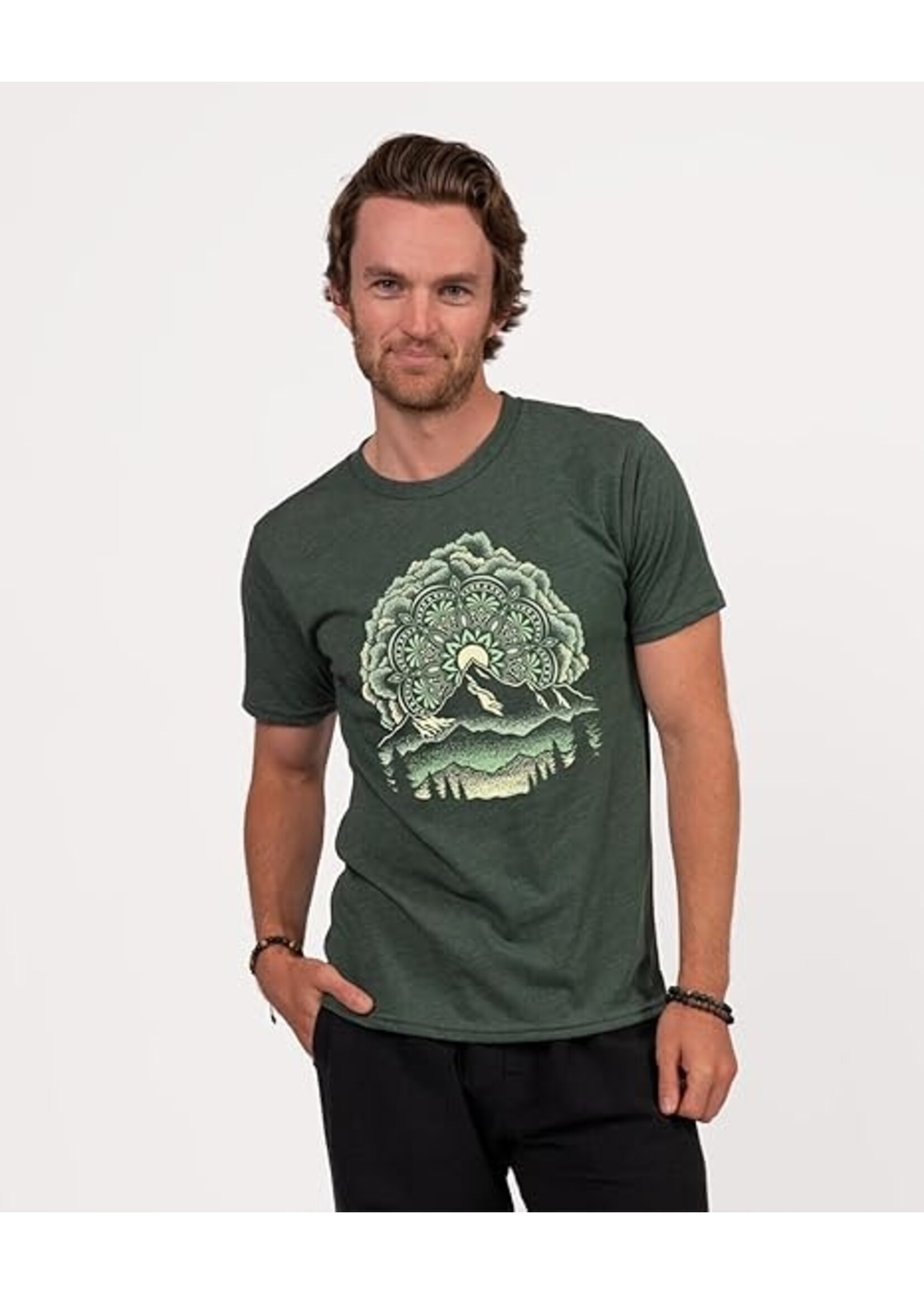 Summit Solstice Mandala Recycled T-Shirt Small