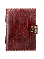 Journal Leather Hamsa 5"x7"