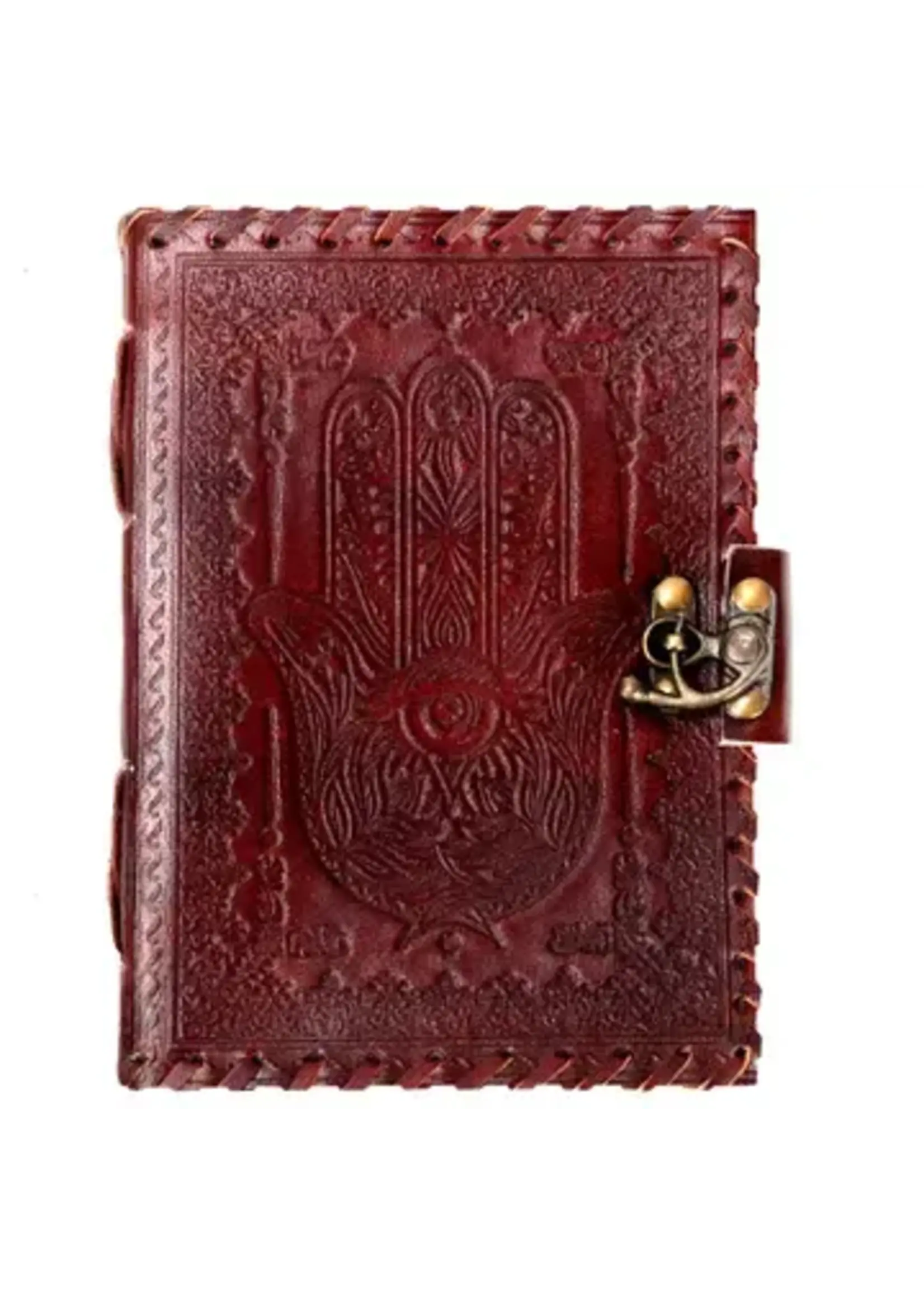 Journal Leather Hamsa 5"x7"
