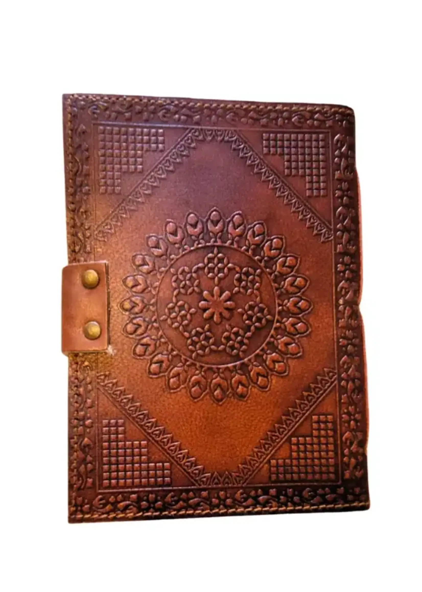 Journal Leather Fairy Moon Tarot 5"x7"