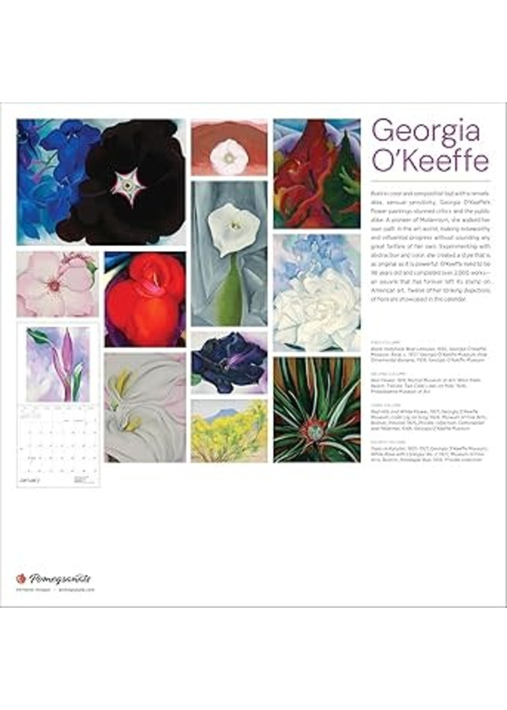 Calendar 2026 George O'Keefe
