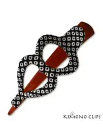 Kimono Clip Double Heart