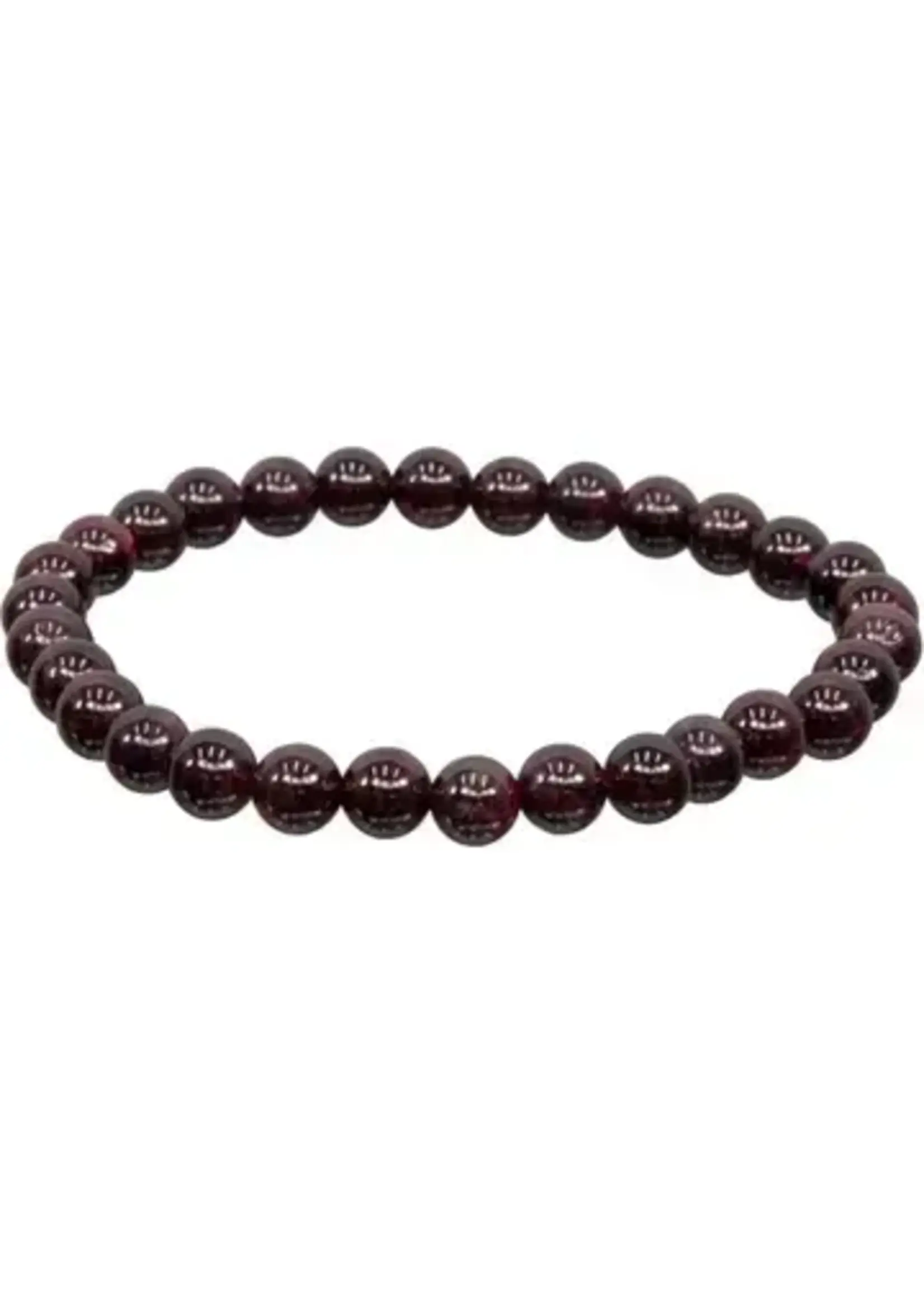 Bracelet Garnet 4mm