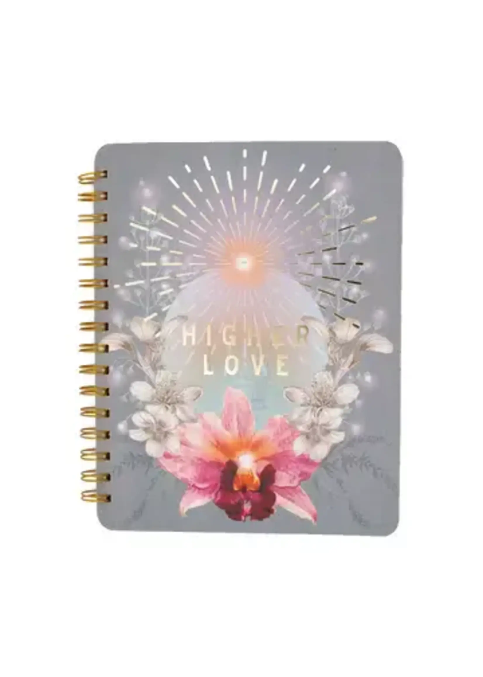 Papaya Spiral Notebook Higher Love
