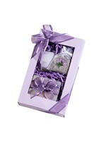 Sonoma Lavender Bar Soap Votive Candle and Sachet Trio Gift Box