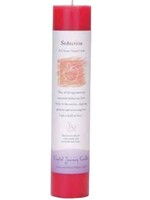 Crystal Journey Herbal Pillar Candle Seduction