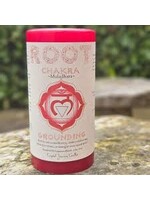 Cystal Journey Chakra Pillar Candle Root