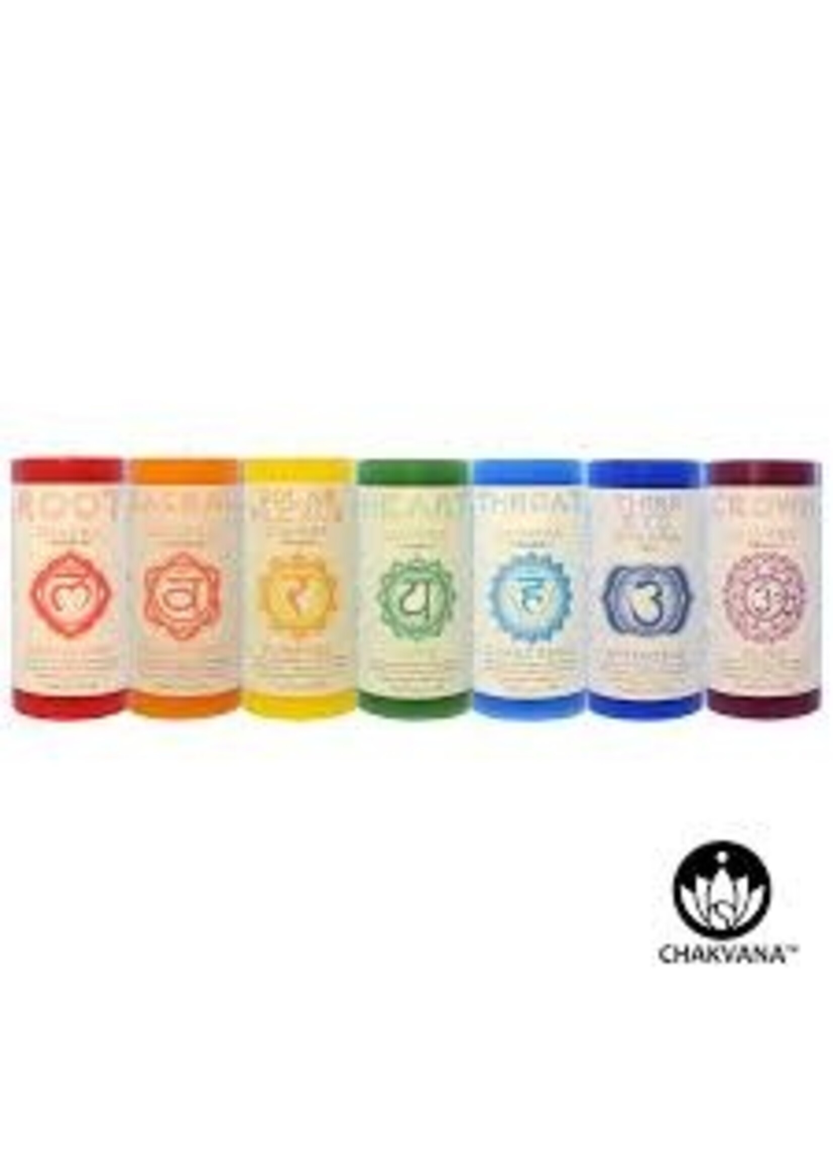 Crystal Journey Chakra Pillar Candle Throat