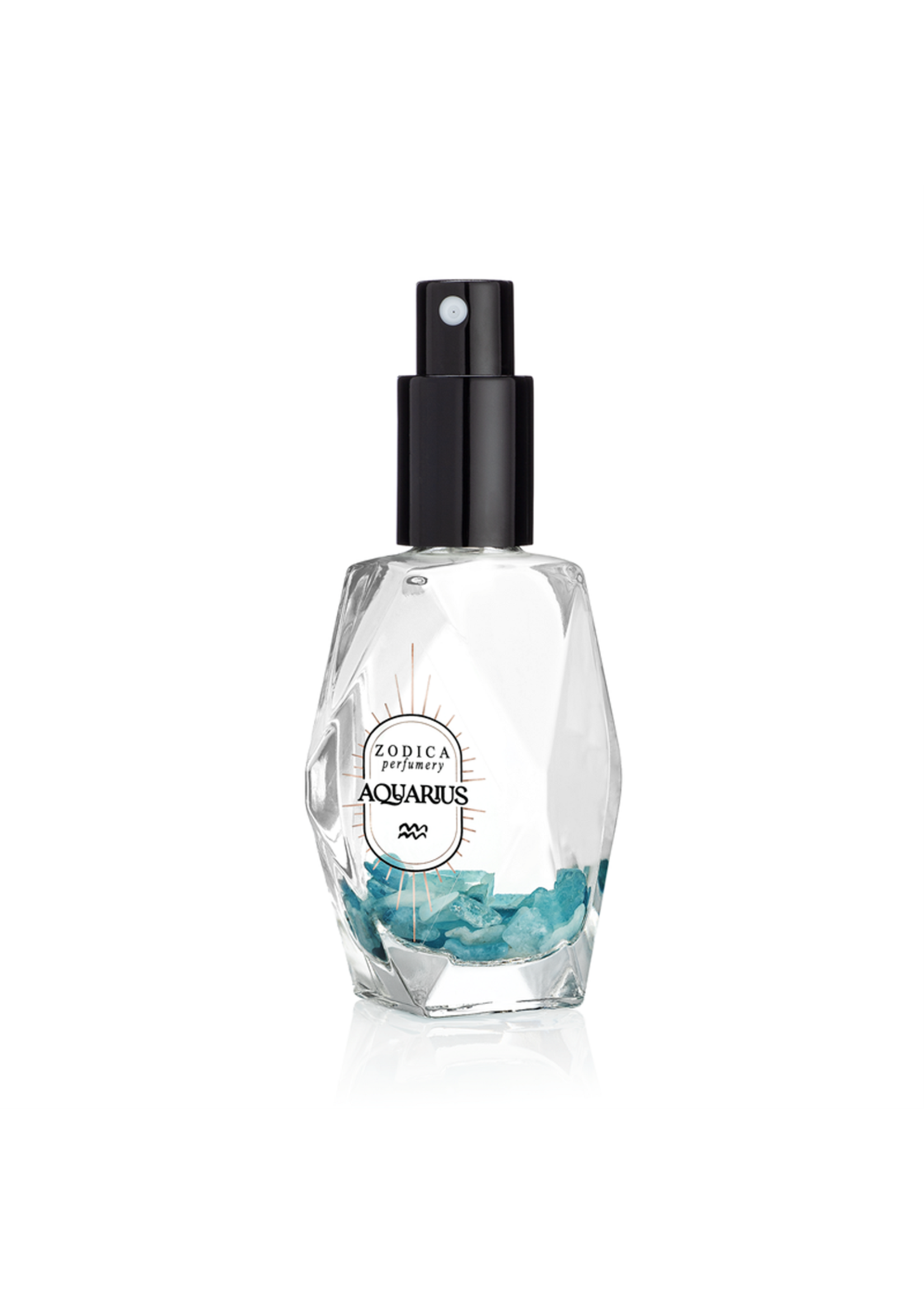 Zodica Mini Perfume Crystal Infused 22ml Aquarius