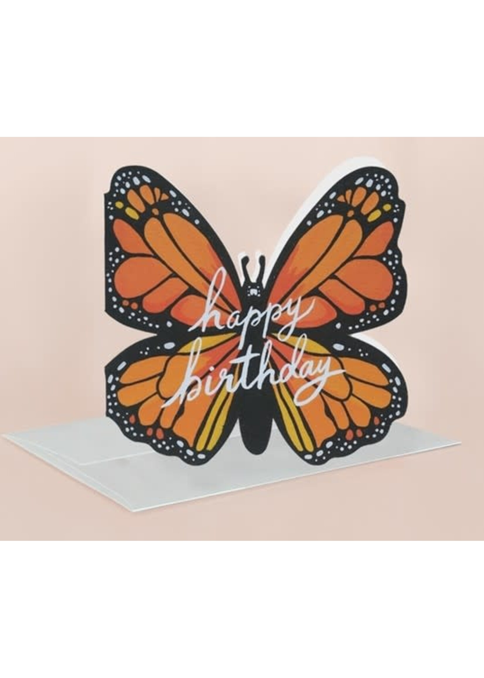 Card BD Monarch Die Cut