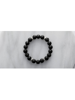 Bracelet Lava Stone Small Spacers 10mm