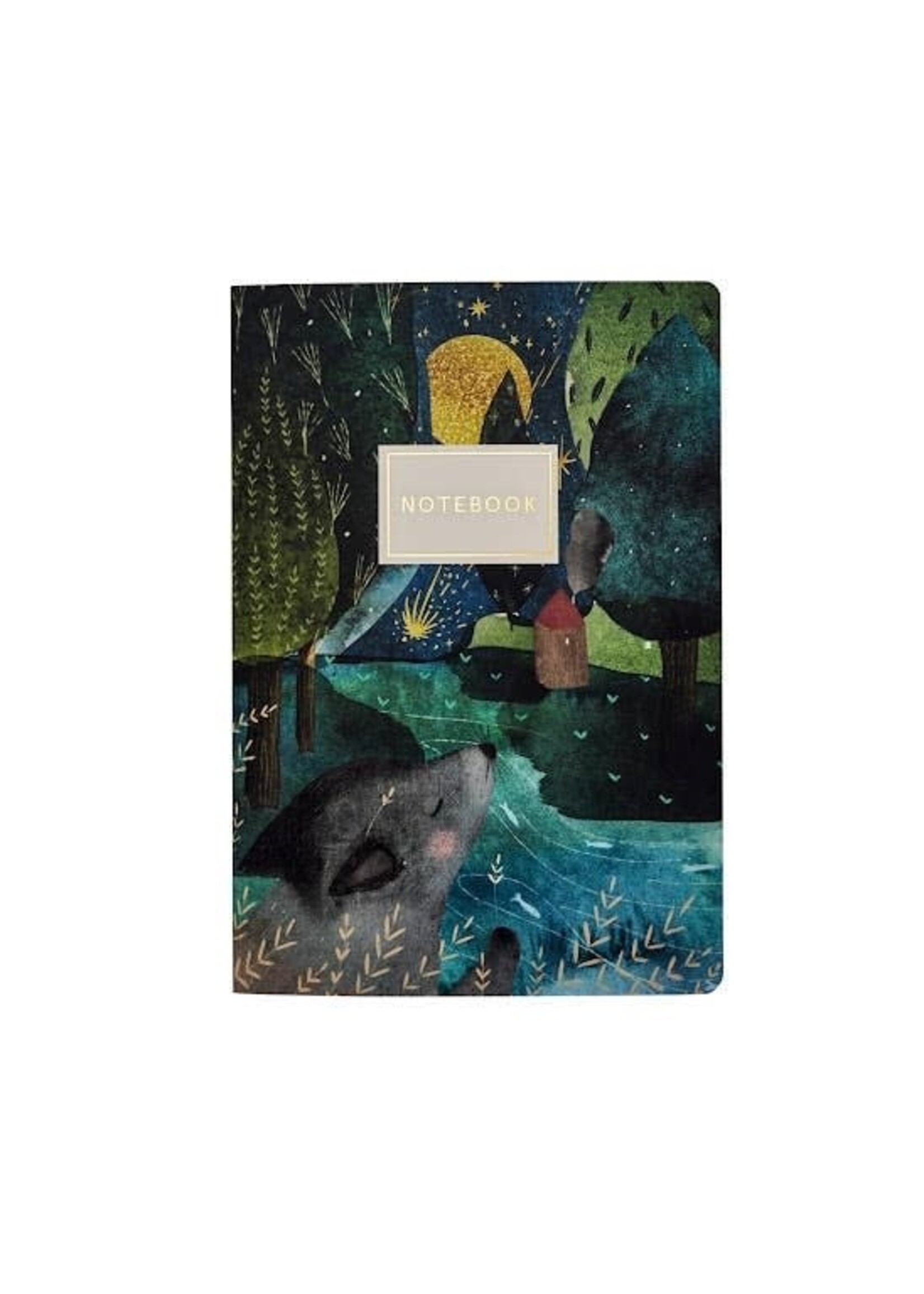 Notebook The Wolf Cub and The Moon