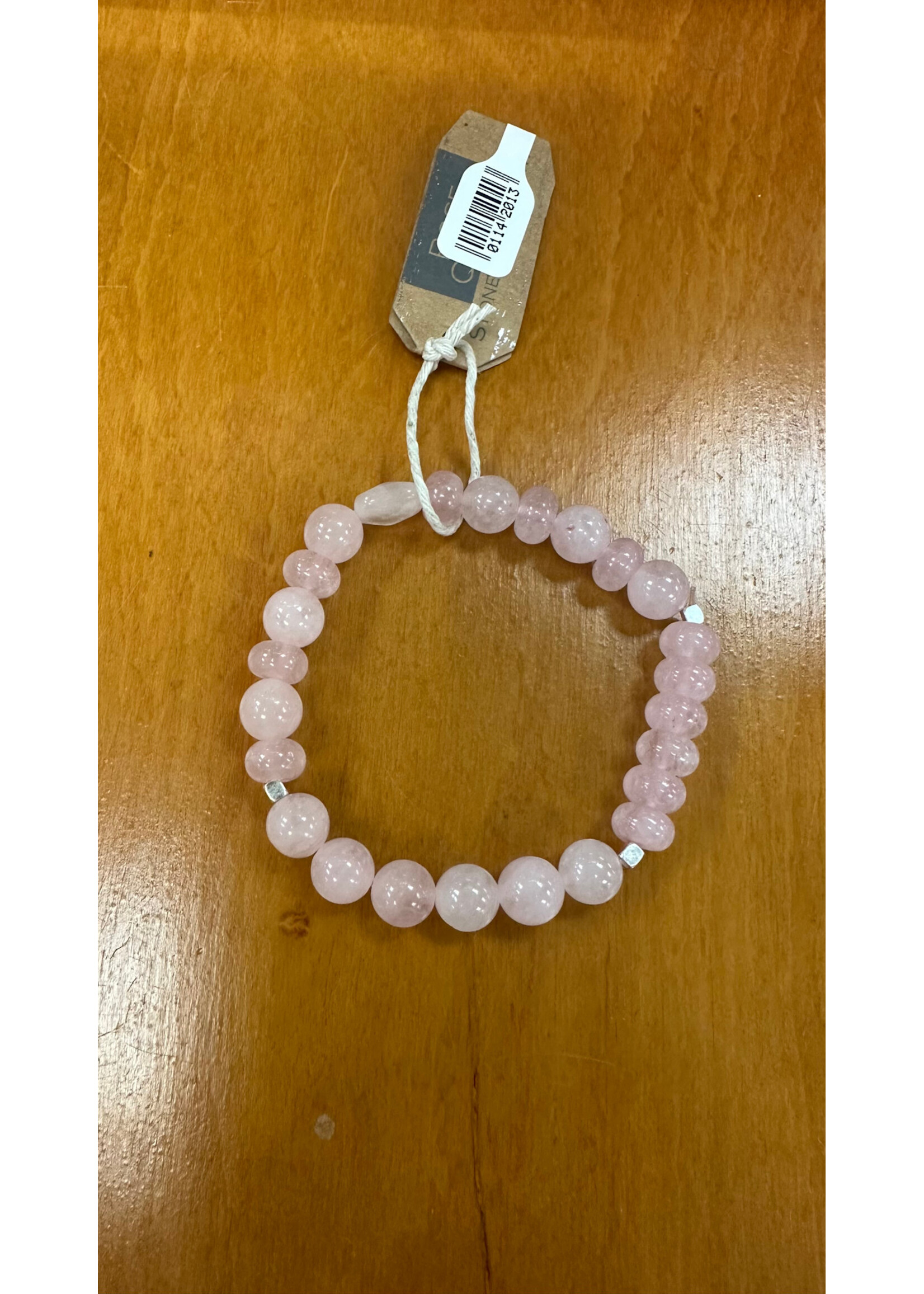 Scout Bracelet Stone Stacking Rose Quartz Stone of the Heart