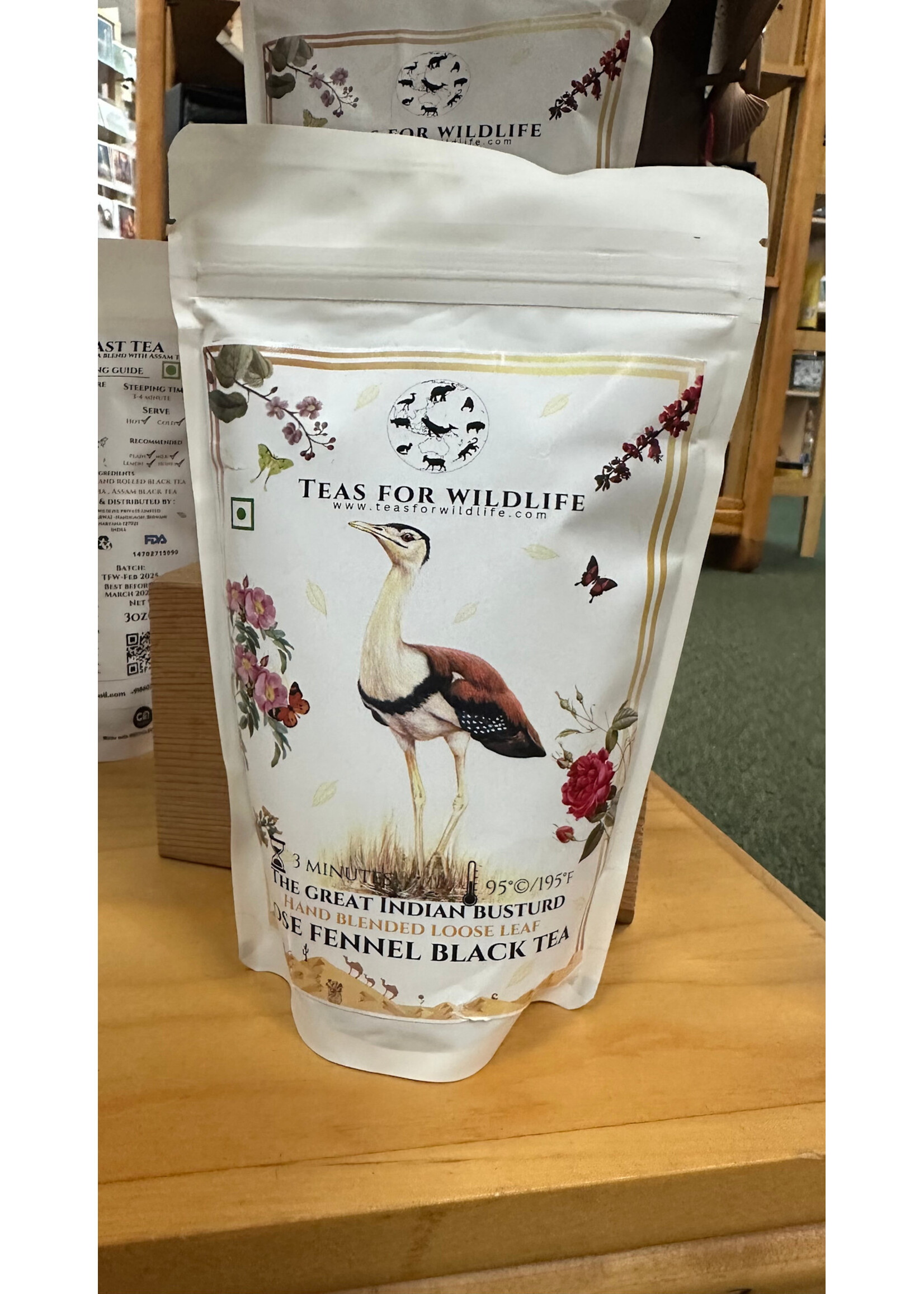 Teas For Wildlife Rose Fennel BlackTea