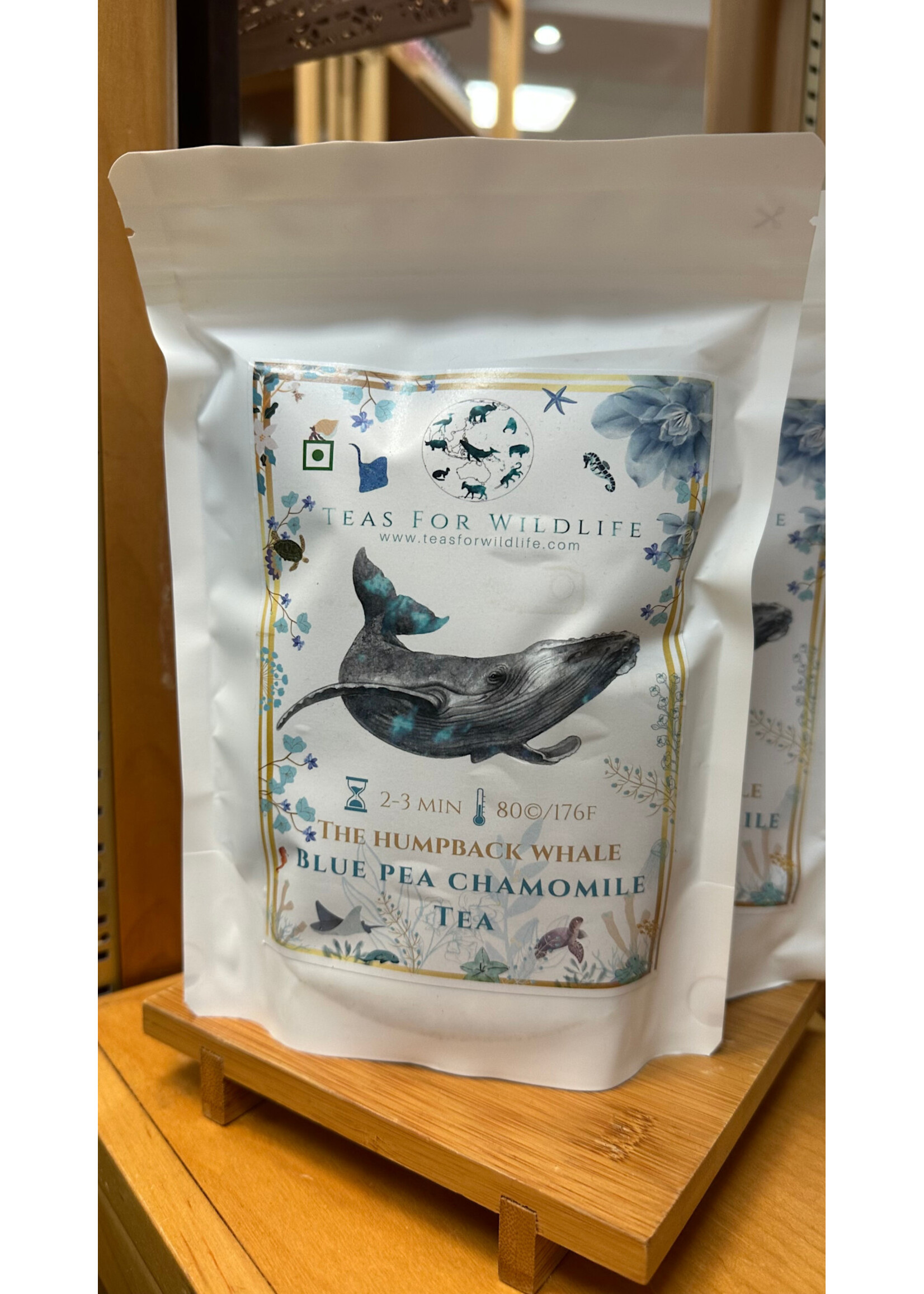 Teas For Wildlife Blue Pea Chamomile Tea