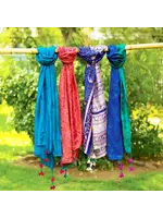 Recycled Silk Scarf Asst.