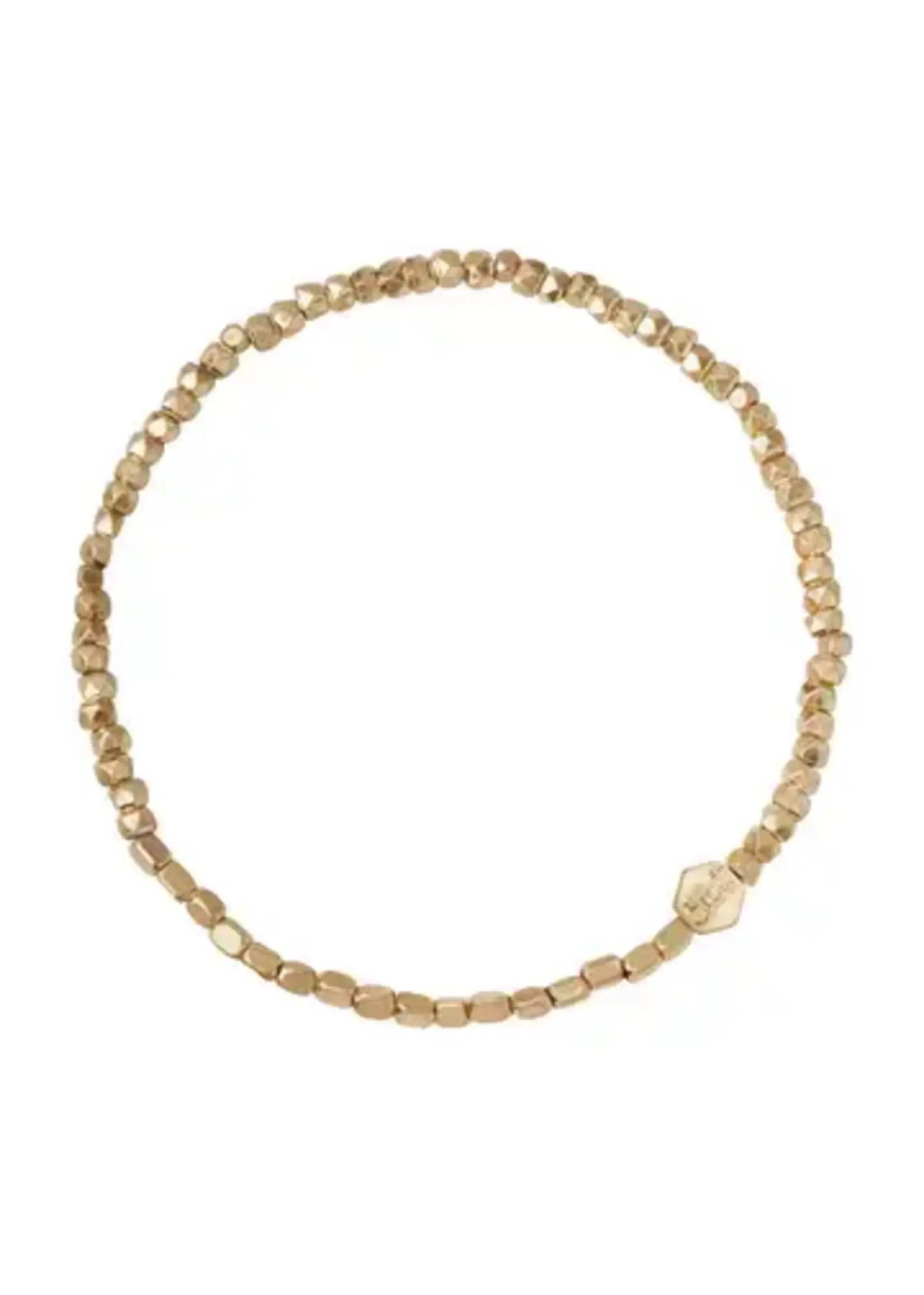 Scout Mini Metal Stacking Bracelet Gold