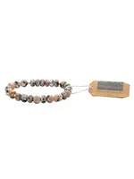 Bracelet Stone Stacking Rhodonite