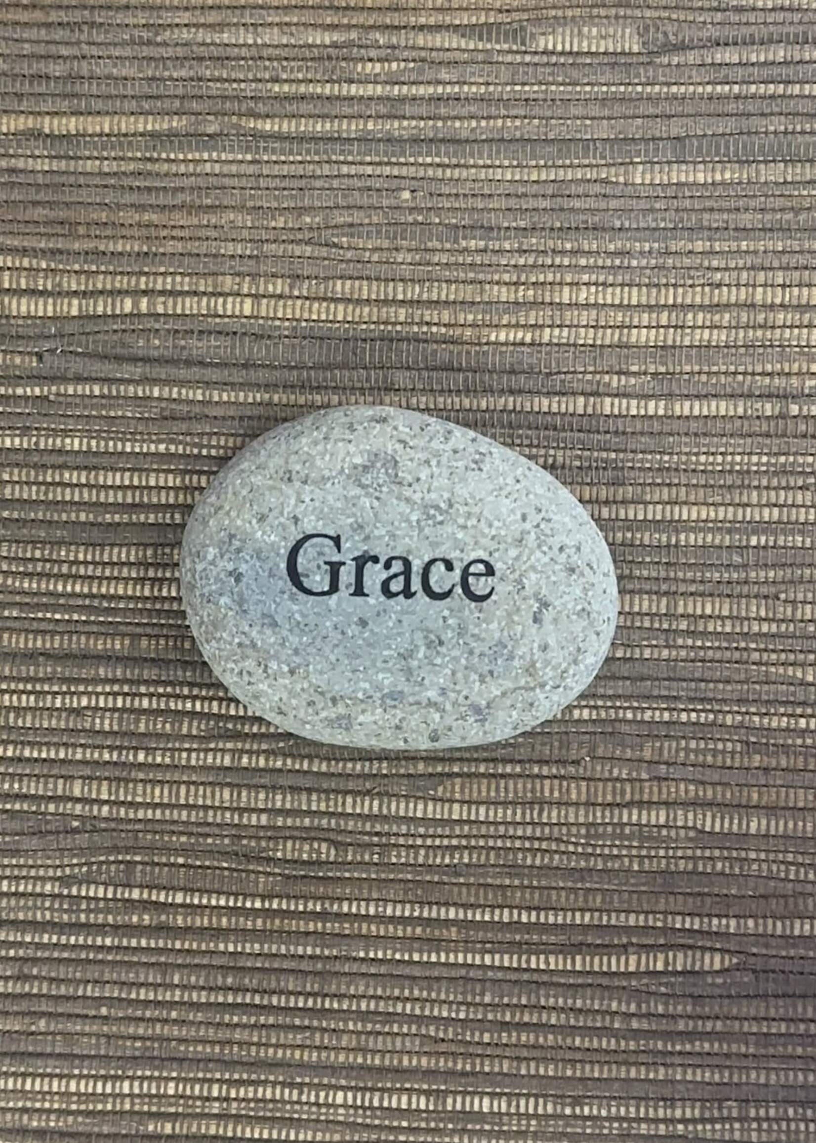 Word Stone Grace