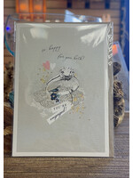 Card  WED Engagement Ring - Disc