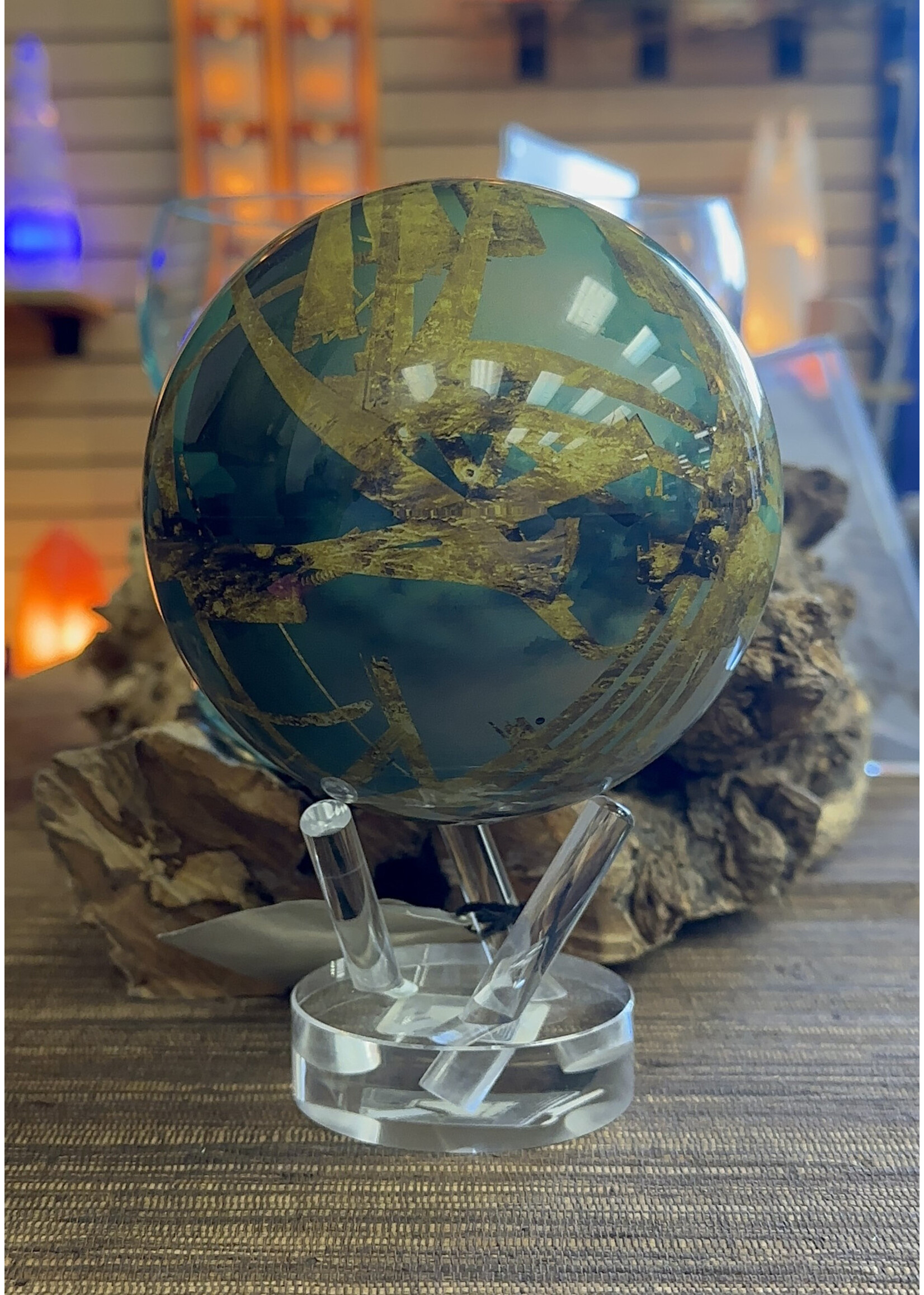 Mova | Rotating Globes Titan Moon