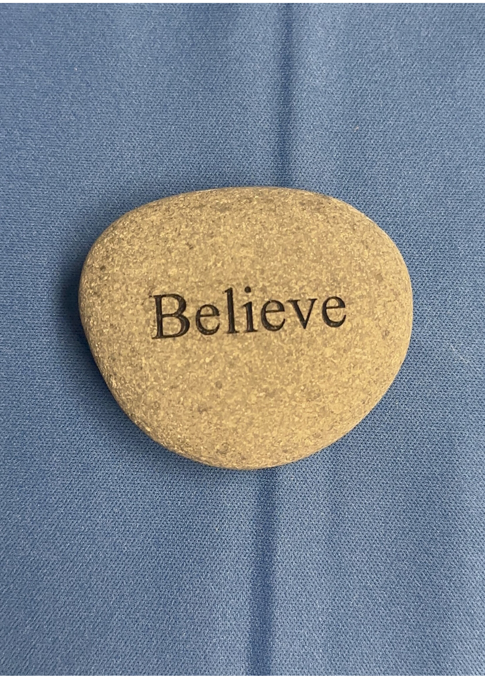 Word Stone Believe