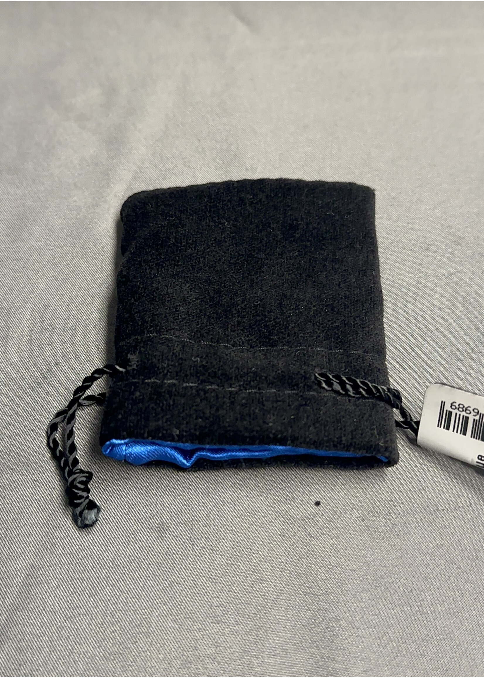 Black Velvet Bags Black/Blue 2x3