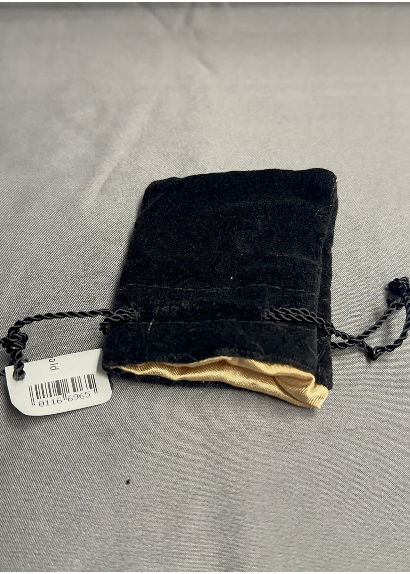 Black Velvet Bags Black/Gold 2x3