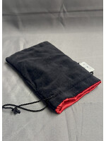 Black Velvet Bags Black/Red 4x6