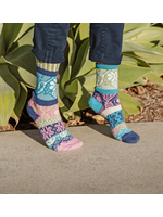 Solmate Socks Hummingbrd Adult Crew LG