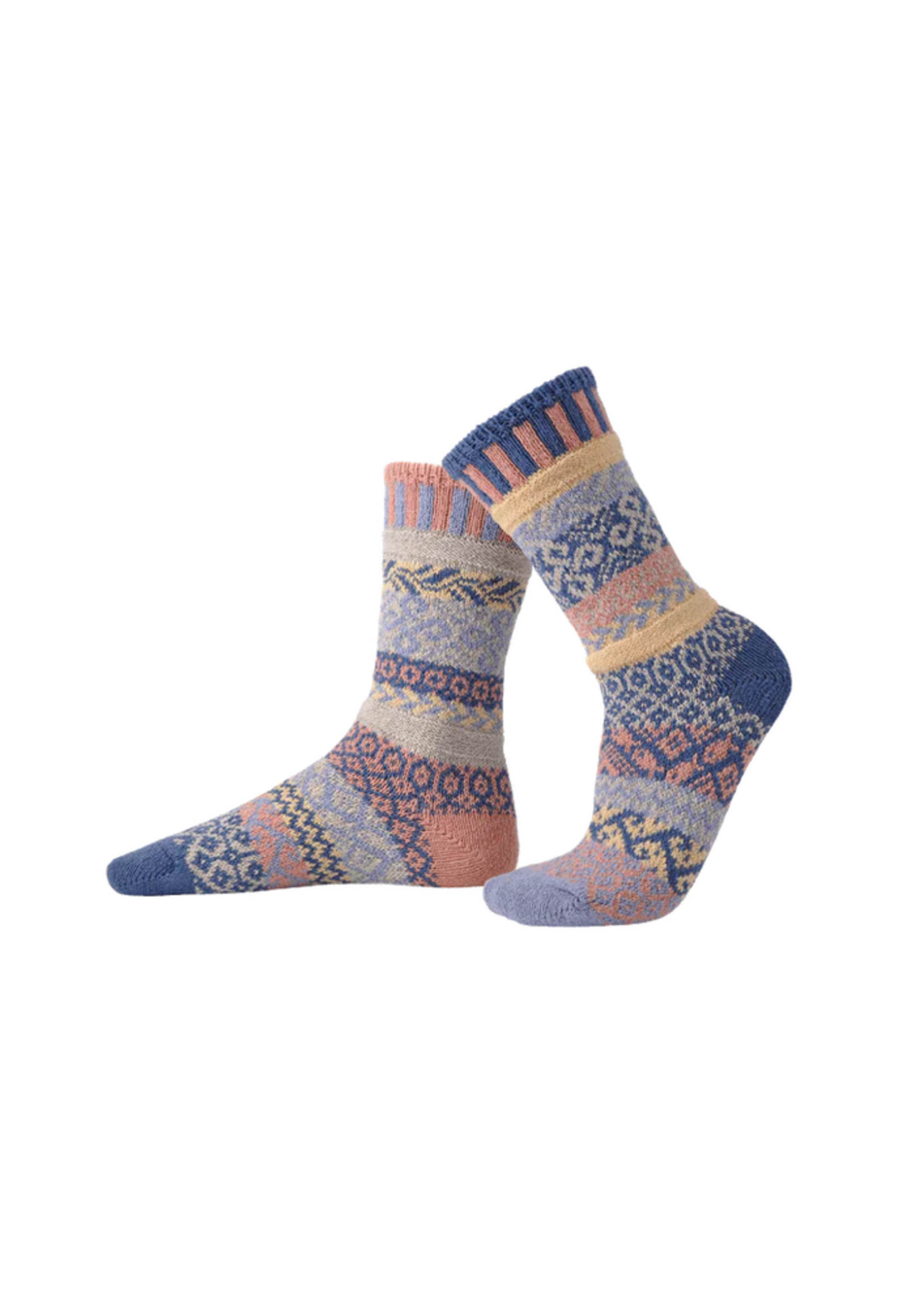 Solmate Socks Mirage Adult Crew Md