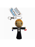 String Doll Keychain Marie Curie