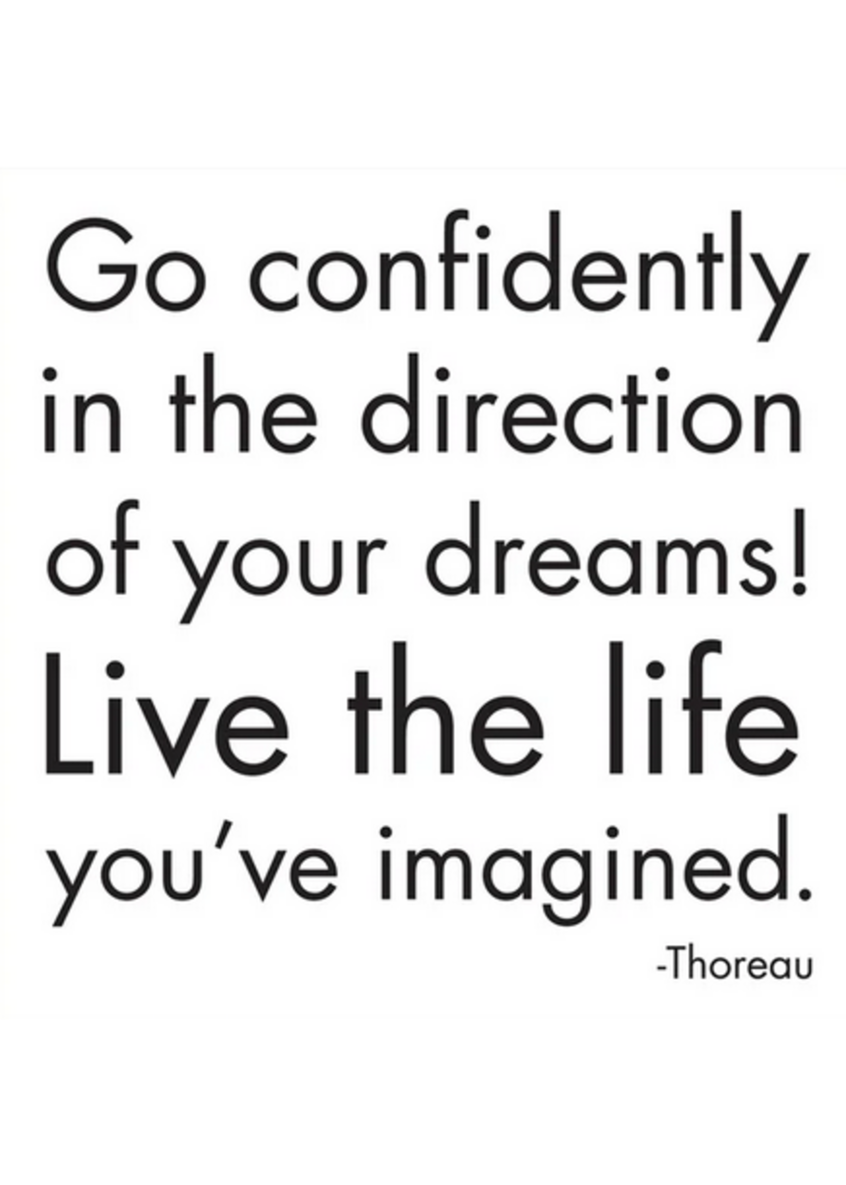 Quotable  Magnet Go Confidently