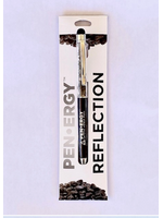 PEN - ERGY Crystal Power Pens Obsidian Reflection