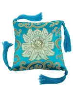 DZI Turquoise Singing Bowl Pillows 7"