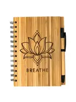 Bamboo Reflection Journal - Lotus Flower