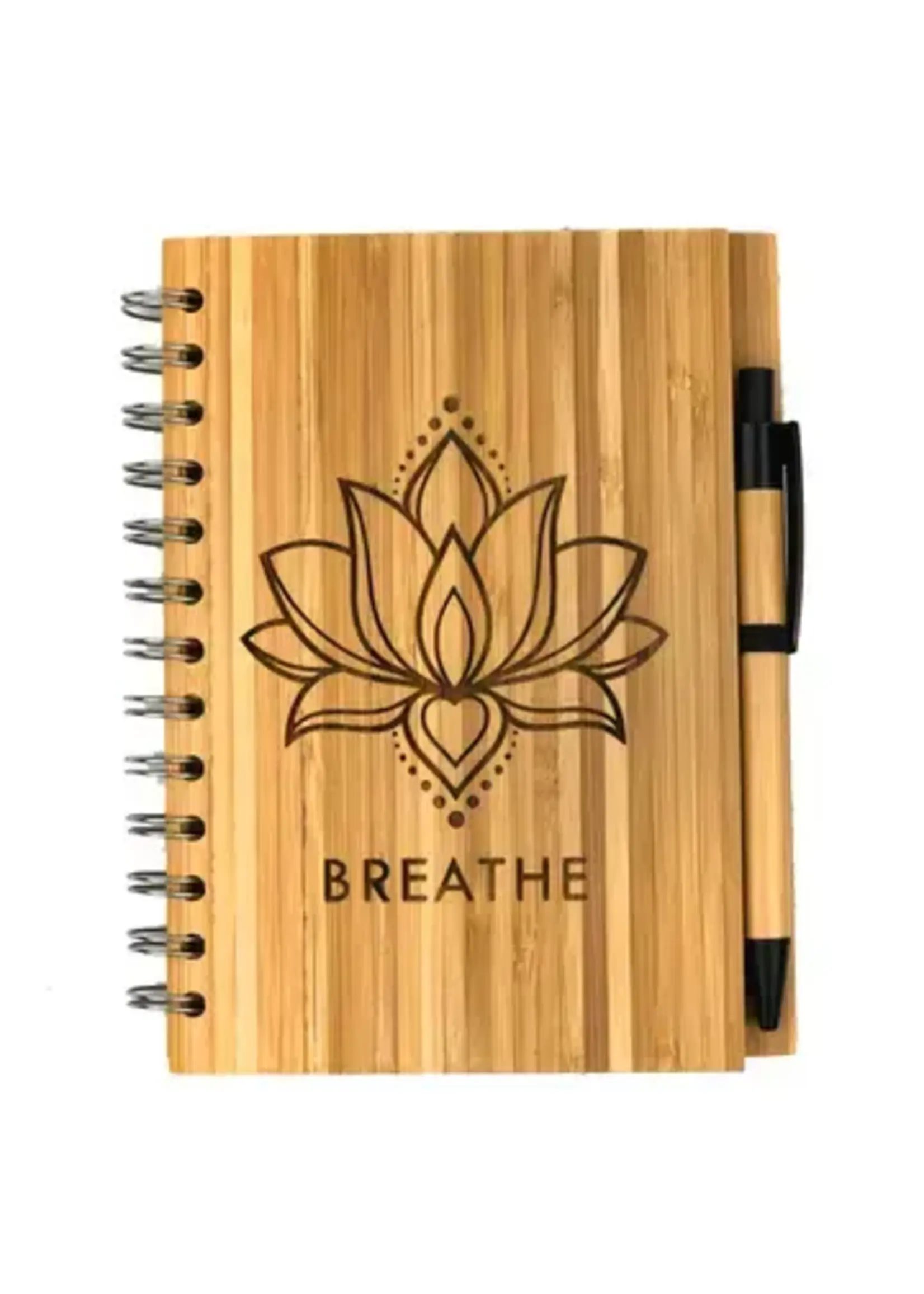 Bamboo Reflection Journal - Lotus Flower
