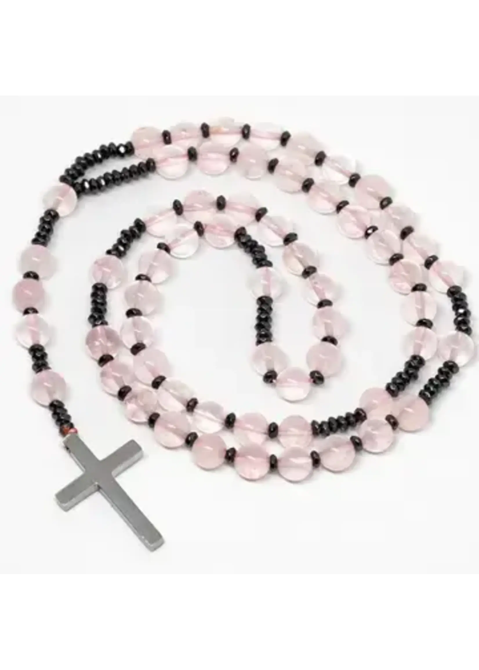 Rosary Prayer Beads Rose Quartz 8mm