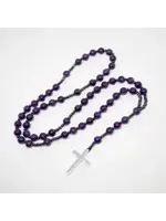 Rosary Prayer Beads Amethyst A Grade 8mm