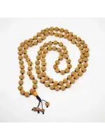 Mala Prayer Rudraksha 108 knotted beads